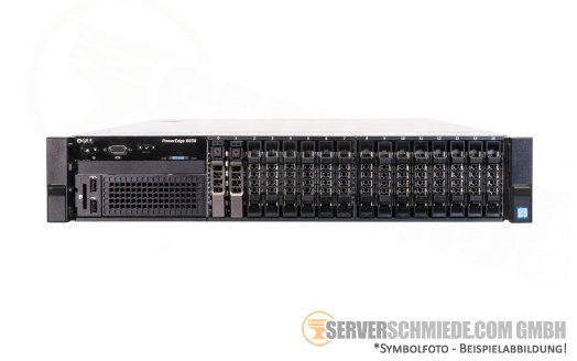 Dell PowerEdge R830 19" 2U 16x 2,5" SFF 4x Intel XEON E5-4600 v3 v4 DDR4 ECC Raid 2x PSU Server