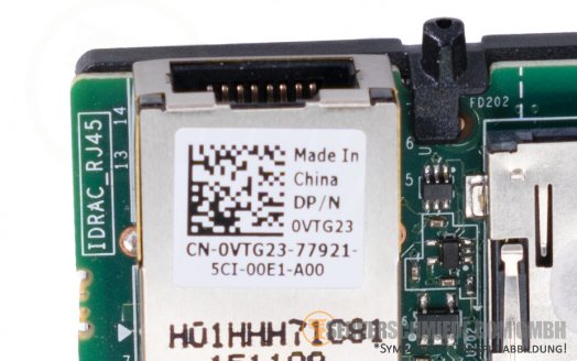 Dell PowerEdge T330 Server iDRAC 8 Enterprise SD Card Reader 0C11DD