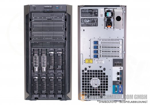 Dell PowerEdge T340 8x 3,5" LFF Intel XEON E-2200 DDR4 PERC Raid vmware Tower Server -CTO-