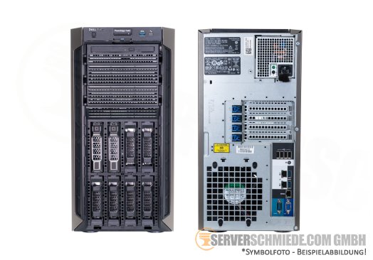 Dell PowerEdge T340 8x 3,5" LFF Intel XEON E-2200 DDR4 PERC Raid vmware Tower Server -CTO-