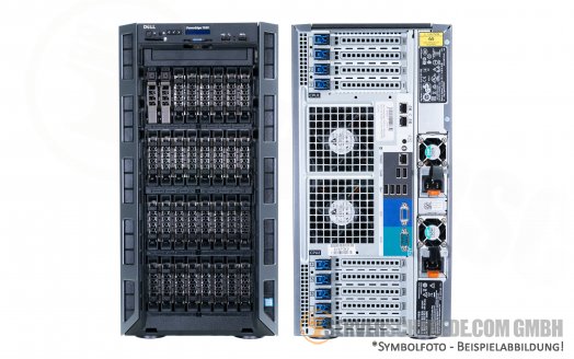 Dell PowerEdge T630 32x 2,5" SFF Intel XEON E5-2600 v3  v4 PERC SAS SATA Raid  vmware Tower Server