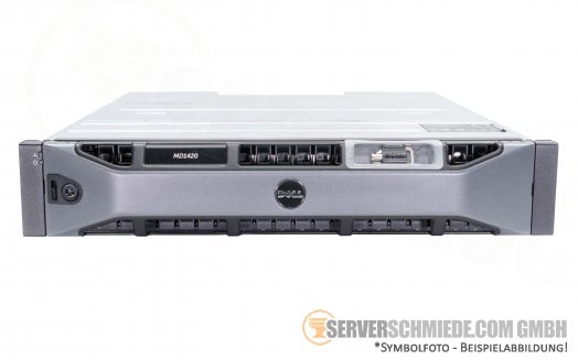 Dell PowerVault 19" 2U MD1420 12G SAS SATA DAS Storage 24x 2,5" SFF Direct Attached Enclosure 2x ESM JBOD SFF-8644 Controller 2x PSU