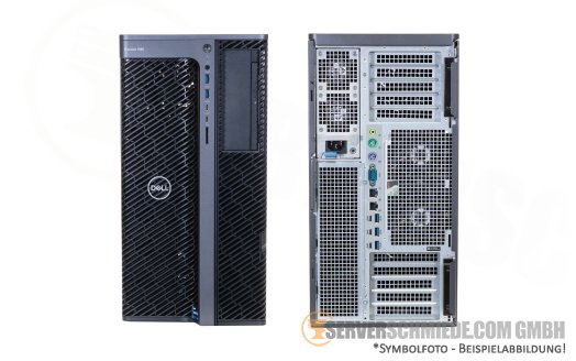 Dell Precision Tower T7960 Workstation Server 2x SATA + 2x NVMe 1x Intel XEON Scalable LGA4677 DDR5 4x GPU -CTO-