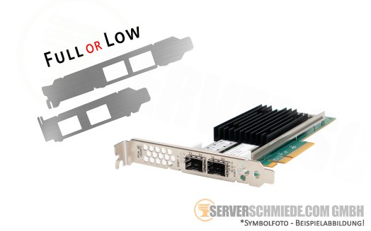 Dell Qlogic 2x 32Gb FC SFP+ QLE2772 PCIe 4.0 x8 Fibre Channel Controller HBA 0JJW53 0FMYVT