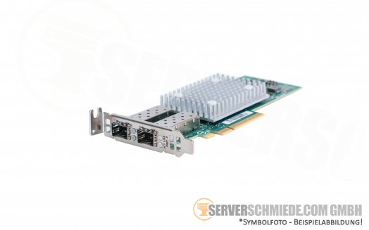 Dell Qlogic Fastlinq QL41262 2x 10/25GbE SFP28 PCIe x8 LAN Network Controller 0415DX 051GRM