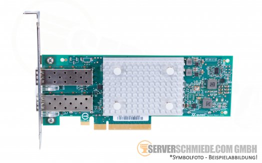 Dell Qlogic Fastlinq QL41262 2x 10/25GbE SFP28 PCIe x8 LAN Network Controller 0415DX 051GRM