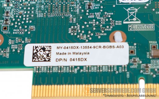 Dell Qlogic Fastlinq QL41262 2x 10/25GbE SFP28 PCIe x8 LAN Network Controller 0415DX 051GRM