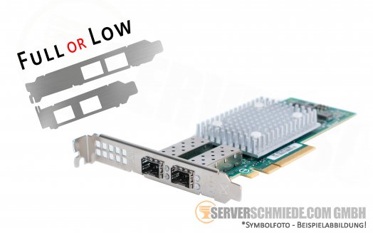 Dell Qlogic Fastlinq Ql41262 2x 10/25GbE SFP28 PCIe x8 0415DX LAN Network Controller RDMA SR-IOV RoCEv2 (vmware 8 , Server 2022)