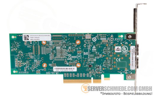 Dell Qlogic QLE2692-DEL 2x 16Gb FC SFP+ PCIe x8 FibreChannel HBA Controller 0YCVFG