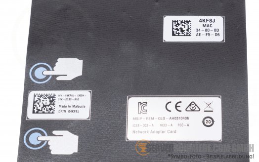Dell Qlogic QLE41262 2x 10/25Gb SFP28 NDC Network daughter card 04KF8J -proxmox Server 2022-