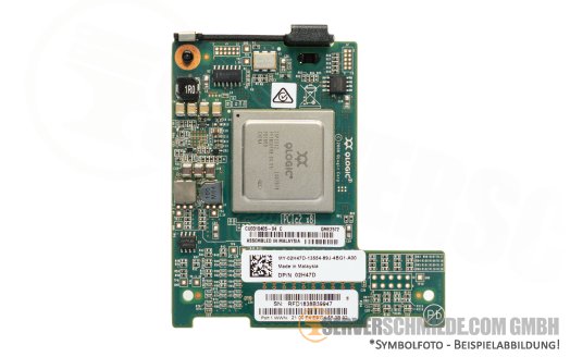 Dell QLogic QME2572 Dual Port 8Gb Fibre Channel HBA Blade M640 02H47D