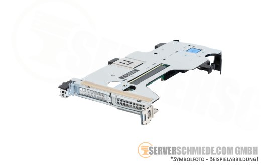 Dell Riser R2A Primary Riser board card 2x x16 PCIe 4.0 LP low profile incl. cage R6525 R650 06WHJR
