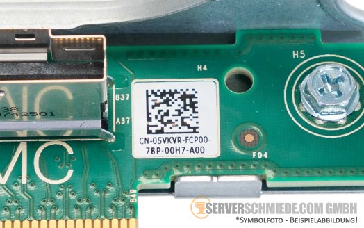 Dell R440 NVMe U.2 PCIe x16 10 Bay NVMe Riser  with Cage 0588DM 05VKVR