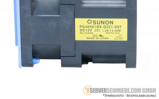 Dell R450 R650xs Chassis Standard FAN Gehäuselüfter 01K9YK 384-BCZS  +NEW+