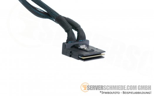 Dell R620 R720 R720xd PowerEdge 1x wide SAS 68-pin  2x SFF-8087 35cm / 55cm (winkel) Cable 0D4J0T