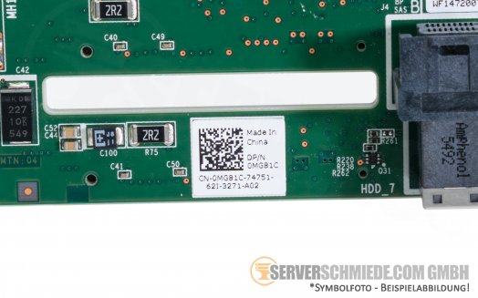 Dell R630 Backplane 8x Bay SAS SFF  0MG81C