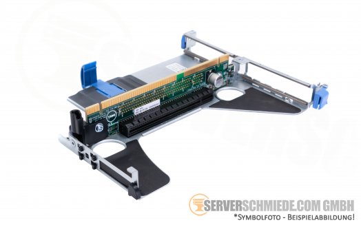 Dell R630 Risercage with Riser 2x PCIe x16 Slot 0999FX 0YNF4C