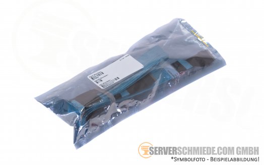 Dell 70cm R640 10-Bay NVMe Extender cable 6-9 2x SFF-8654 gerade to 2x SFF-8654 winkel Kabel 06PPNG 0684MR