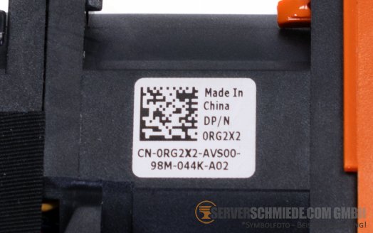 Dell R640 Chassis Fan Lüfter Gehäuselüfter Standard 0RG2X2