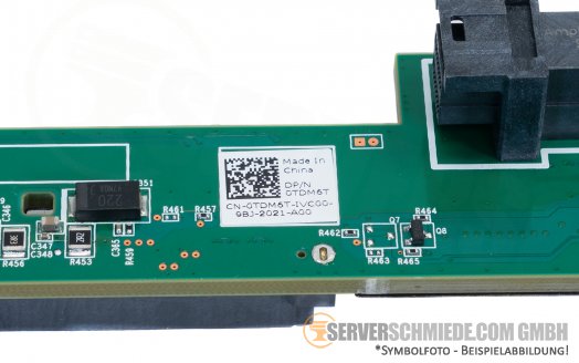 Dell R640 R440 HDD Backplane 4x LFF SAS SATA 0TDM6T