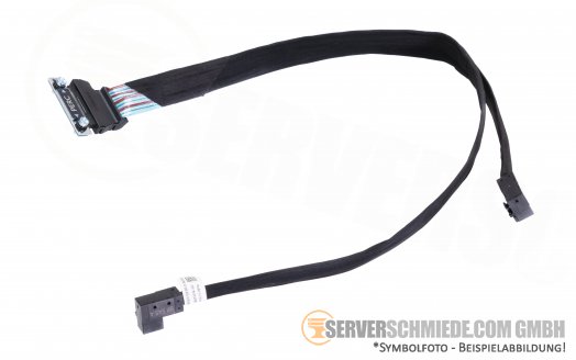 Dell R640 8x 2,5" SFF SAS cable Kabel 2x SFF-8643 to 1x MPERC SAS Winkel 0CVPR7 BP-SAS B 40cm / BP-SAS A 60cm