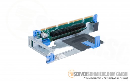Dell R640 Riser-1 PCIe x16 3.0 LP low Profile + cage 01XR7P 0RFY9N