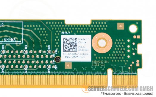Dell R640 Riser-2 1x PCIe x16 3.0 FP full Profile 0RGJ6V