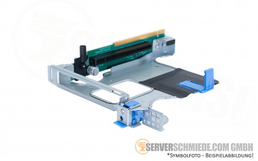 Dell R640 Riser-2 1x PCIe x16 3.0 FP full Profile + cage 330-BBMC 0RGJ6V