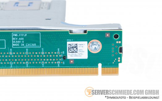 Dell R640 Riser-2 1x PCIe x16 3.0 FP full Profile + cage 330-BBMC 0RGJ6V