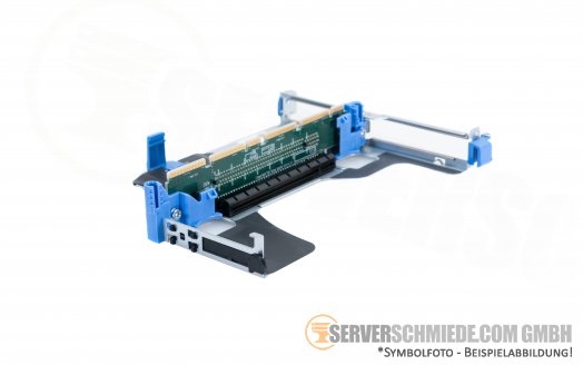 Dell R640 Riser-2 CPU 1 2x PCIe x16 3.0 2x LP low profile + cage 0815DM