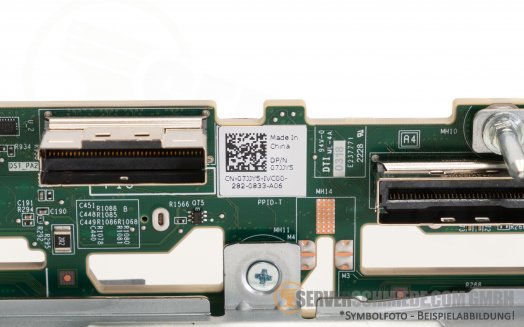 Dell R650 R650xs R450 R660xs R6525 drive NVMe SAS Backplane 10x SFF 2,5