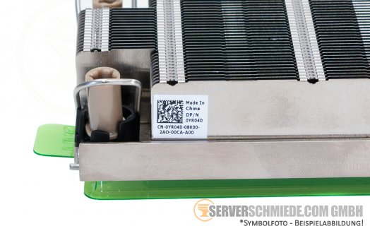 Dell High Performance Heatsink CPU Kühler 1U T-Type 165W to 270W R650 R750 0YR04D +NEW+