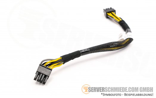 Dell R620 R720 Power Kabel 15cm  2x 8-pin 0123W8