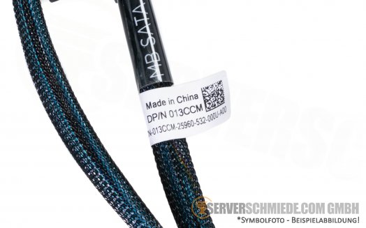 Dell R730 75cm SAS Cable 4x SFF-8643 winkel 013CCM