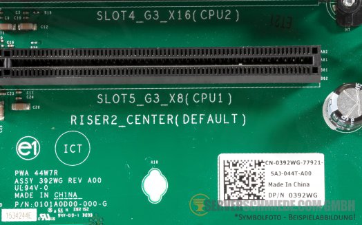 Dell R730 PCI Riser 2 Card 2x8 Slot 0392WG