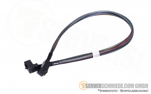 Dell 55cm cable Kabel 2x SFF-8643 Winkel für R740 24x 2,5