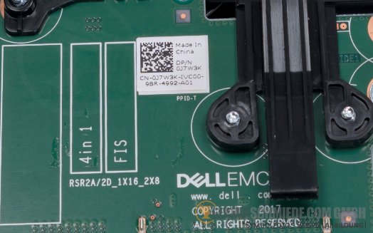 Dell Secondary 2nd PCIe x16 / x8 / x8 GPU Riser incl. Cage R740 R740xd R7425 0J7W3K