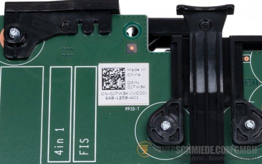 Dell Secondary PCIe x16 / x8 / x8 Riser 0J7W3K + Tertiary PCIe x16 / x8 GPU Riser 0DTTHJ Kit  incl. Cage R740 R740xd R7425