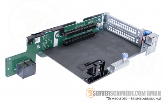Dell Tertiary PCIe x16 / x8 GPU 3rd Riser incl. Cage R740 R740xd R7425 0DTTHJ 0D7TF6