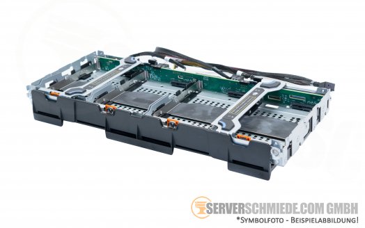 Dell R740xd 4x 3,5" LFF SAS drive expansion Internal Storage Enclosure Mid Bay 02MP1D