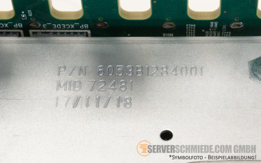 Dell R740xd SAS 12x SAS / 12x U.2 NVMe / 24x SAS Backplane 24x 2,5