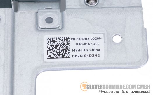 Dell R740 R740xd rear blank filler bracket riser tray Bay 2 + 3 04D2N2