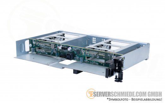 Dell R740xd Rear drive Cage Kit with Backplane 4x SFF 2,5
