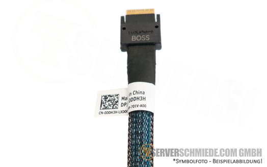 Dell 25cm BOSS S2 SAS Kabel SFF-8654 4i gerade to SFF-8654 4i gerade R750 0DDH3H