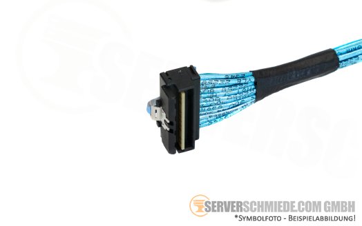 Dell SAS cable 4x SFF-8654 gerade to 4x SFF-8654 winkel R7525 0CT8G0