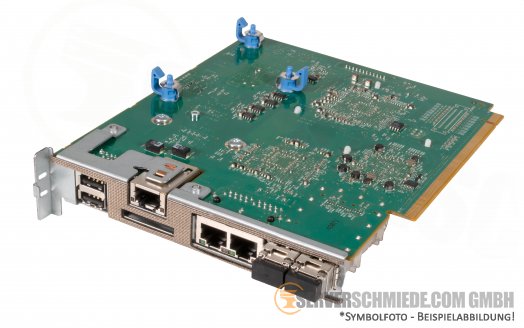 Dell R910 Riser Management Board 2x USB 2x 1GbE RJ-45 copper + 2x 10GbE SFP+ 1x 1GbE iDRAC6 -  VWWP7
