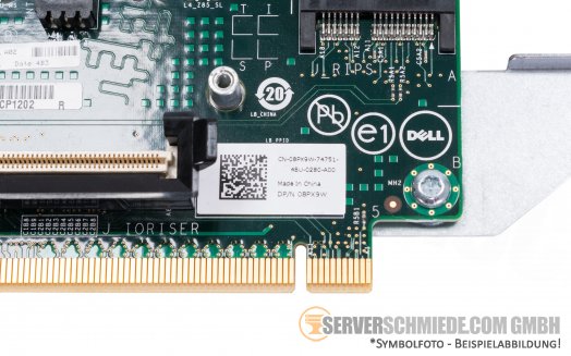 Dell R920 R930 Riser Card with NDC NIC Connector PCIe x16 08PX9W