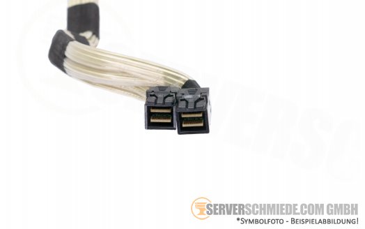 Dell R930 R920 35cm SAS Kabel 0KN3YV 2x SFF-8643 to 2x SFF-8643 (A24027 Kitbestandteil)