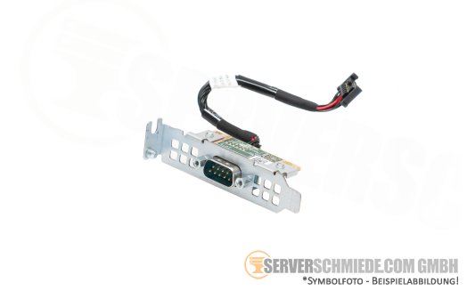 Dell Rear Serial Port COM DB9 incl. cable R6525 0DDN4N 01WVF2