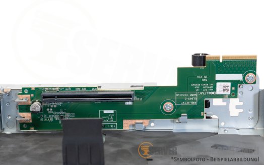 Dell Riser 1 - 1x x16 PCIe 4.0 R1A full profile incl. cage R750 R7525 02P7D0 02P0MN